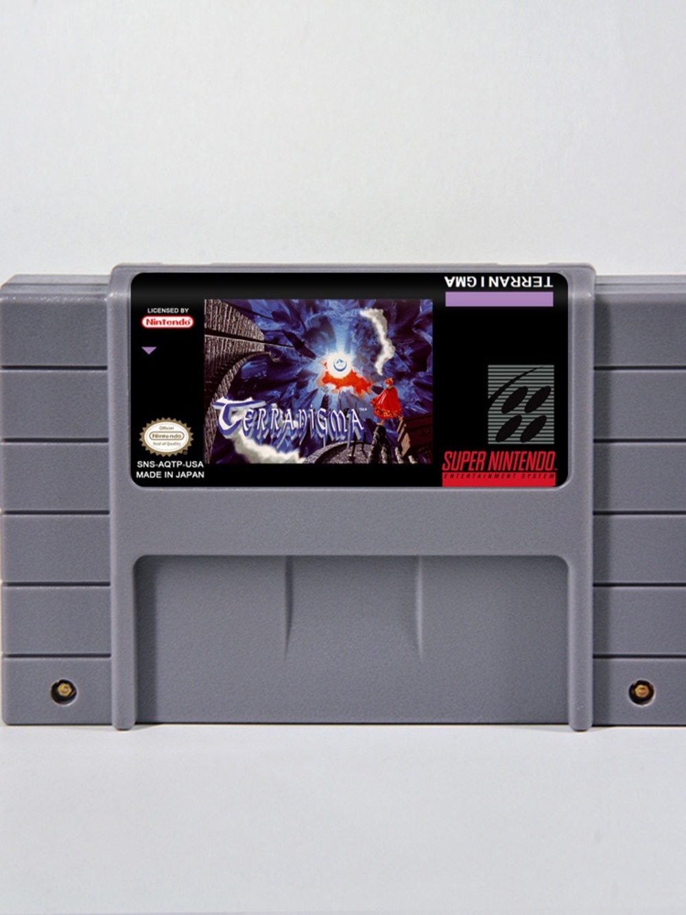Nintendo Gray Super Nintendo Cartridge - Terranigma